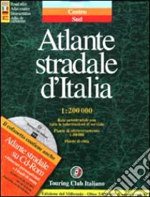 Atlante stradale d'Italia 1:200.000. Con CD-ROM libro