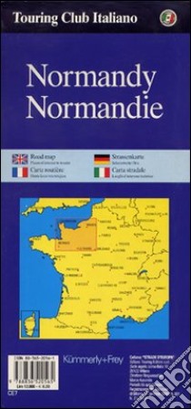 Normandia 1:250.000 libro