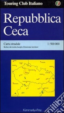 Repubblica Ceca. Repubblica Slovacca 1:500.000 libro