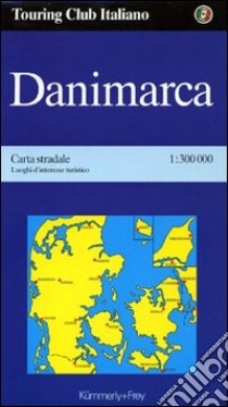 Danimarca 1:300.000 libro
