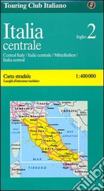 Italia centrale 1:400.000 libro