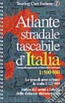 Atlante stradale tascabile d'Italia 1:500.000 libro