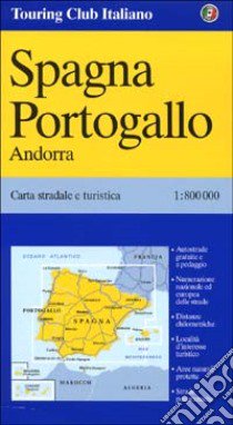 Spagna. Portogallo 1:800.000 libro