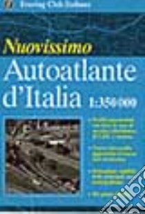 Autoatlante d'Italia 1:350.000 libro