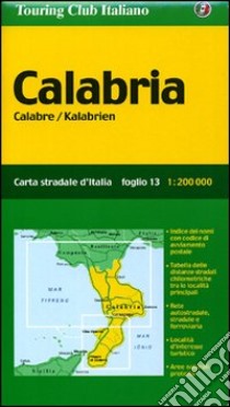 Calabria 1:200.000 libro