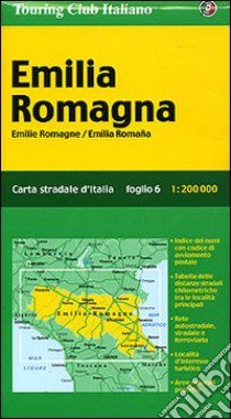 Emilia Romagna 1:200.000 libro