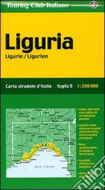 Liguria 1:200.000 libro