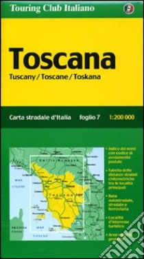 Toscana 1:200.000 libro