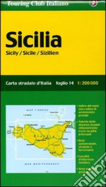 Sicilia 1:200.000 libro