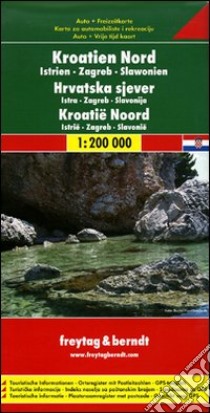 Croazia nord 1:200.000 libro