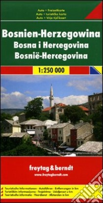 Bosnia ed Erzegovina 1:250.000 libro