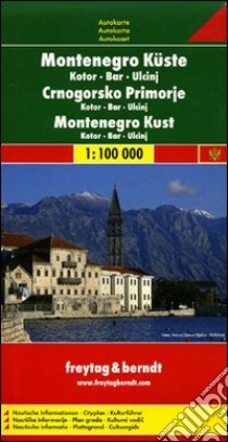 Litorale montenegrino 1:100.000 libro