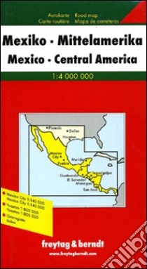Messico, America Centrale 1:4.000.000 libro