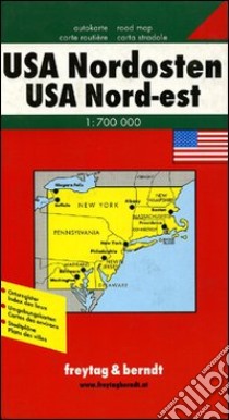 Usa Nord-Est 1:700.000 libro