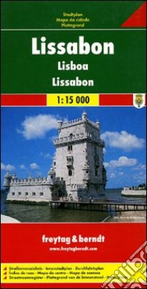 Lisbona 1:15.000 libro