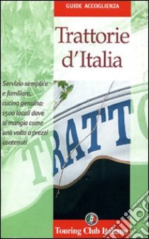 Trattorie d'Italia libro