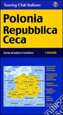 Polonia, Repubblica Ceca 1:800.000 libro