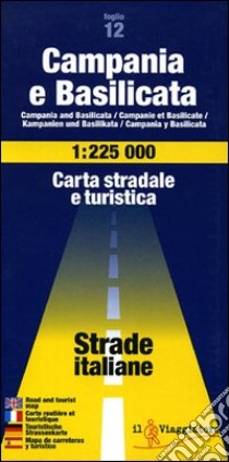 Campania e Basilicata 1:225.000 libro