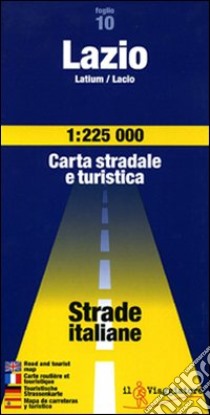 Lazio 1:225.000 libro