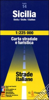 Sicilia 1:225.000 libro