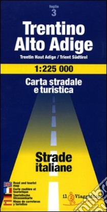 Trentino Alto Adige 1:225.000 libro