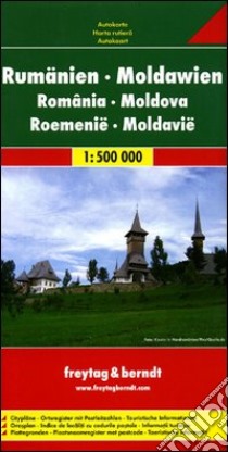 Romania. Moldavia 1:500.000 libro