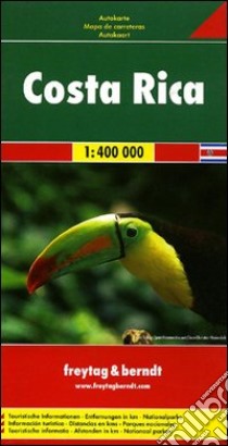 Costa Rica 1:400.000 libro