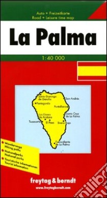 La Palma 1:40.000. Carta stradale e turistica. Ediz. multilingue libro