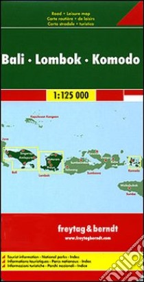 Bali Lombok Komodo 1:125.000 libro