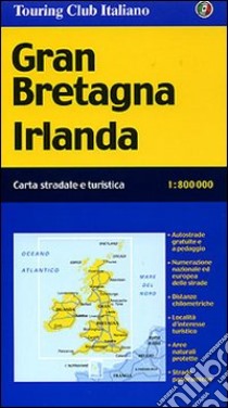 Gran Bretagna. Irlanda 1:800.000 libro