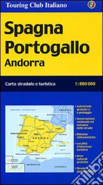 Spagna. Portogallo 1:800.000 libro