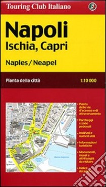 Napoli, Ischia, Capri 1:10.000 libro