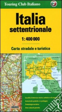 Italia settentrionale 1:400.000 libro