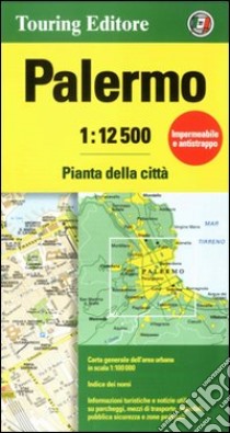 Palermo 1:12.500. Pianta della città libro