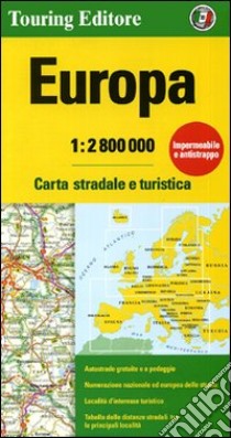 Europa 1:2.800.000 libro