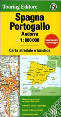 Spagna. Portogallo. Andorra 1:800.000 libro