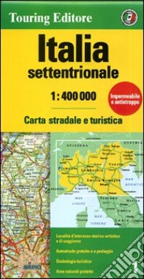 Italia settentrionale 1:400.000 libro