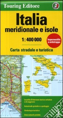 Italia meridionale e isole 1:400.000 libro