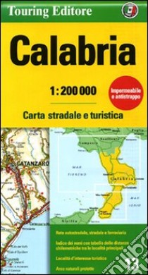 Calabria 1:200.000 libro