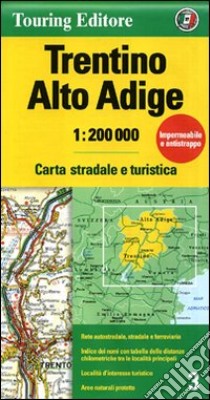 Trentino Alto Adige 1:200.000 libro