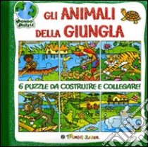 Gli animali della giungla. Libro puzzle. Ediz. illustrata libro di Mazza Irene