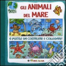 Gli animali del mare. Libro puzzle libro di Mazza Irene