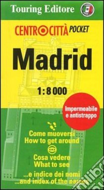 Madrid 1:8.000. Ediz. italiana e inglese libro