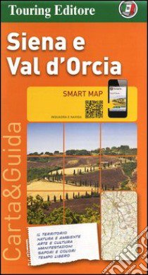 Siena e Val d'Orcia 1:175.000 libro