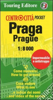 Praga-Prague 1:8.000. Ediz. bilingue libro