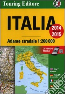 Atlante stradale d'Italia Nord, Centro, Sud 1:200.000 libro