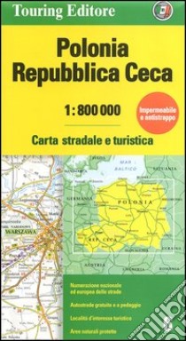 Polonia, Repubblica Ceca 1:800.000. Carta stradale e turistica. Ediz. multilingue libro