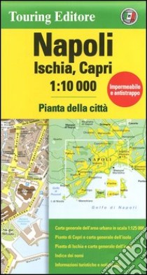 Napoli, Ischia, Capri 1:10.000 libro