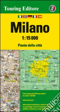 Milano 1:15.000. Ediz. multilingue libro