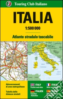 Italia Atlante stradale tascabile 1:500.0000 libro